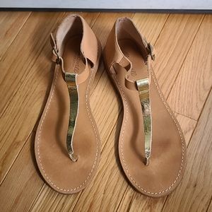 Madewell leather thong sandals